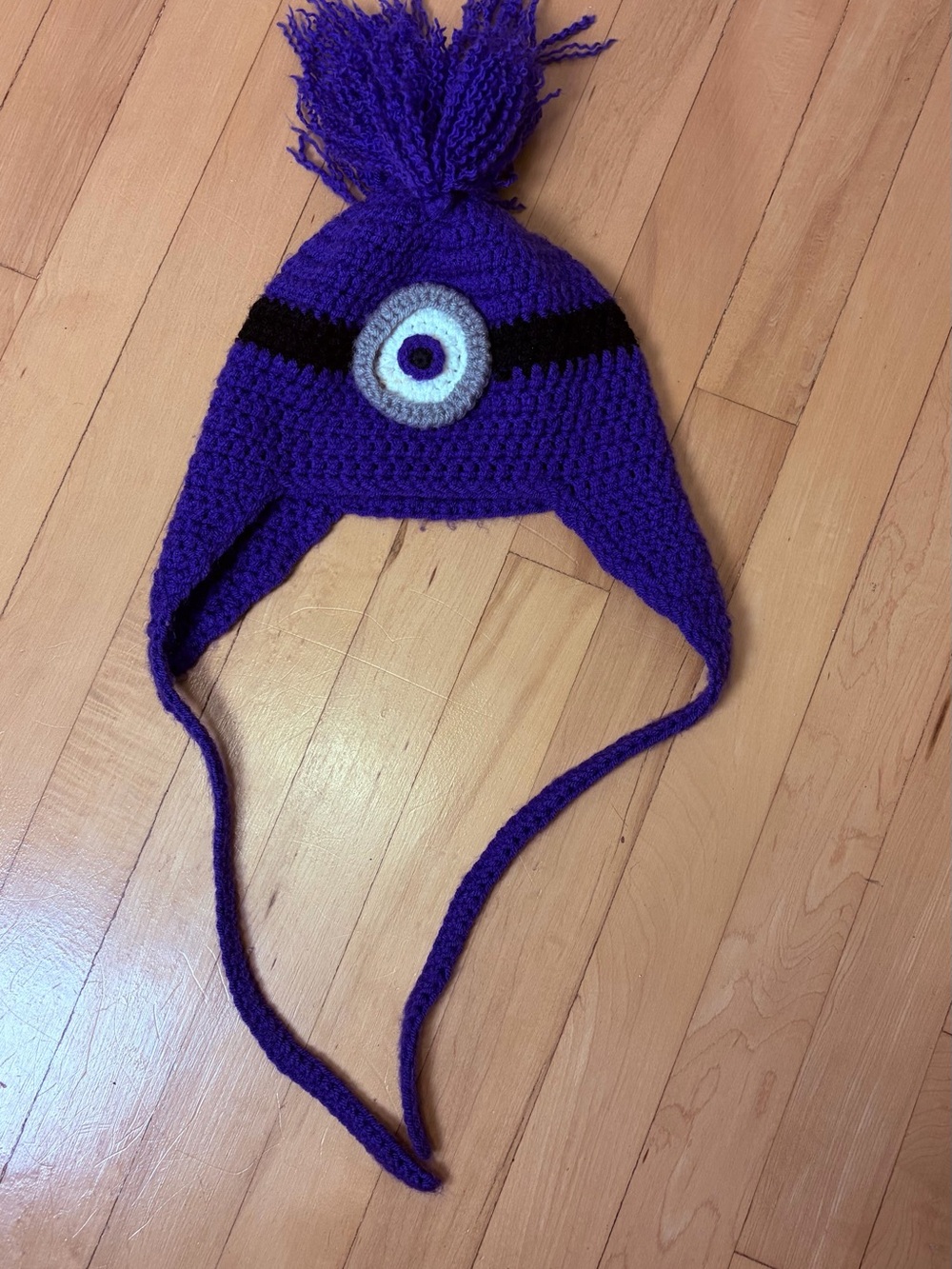 Kids Crochet Minion-Inspired Earflap Hat